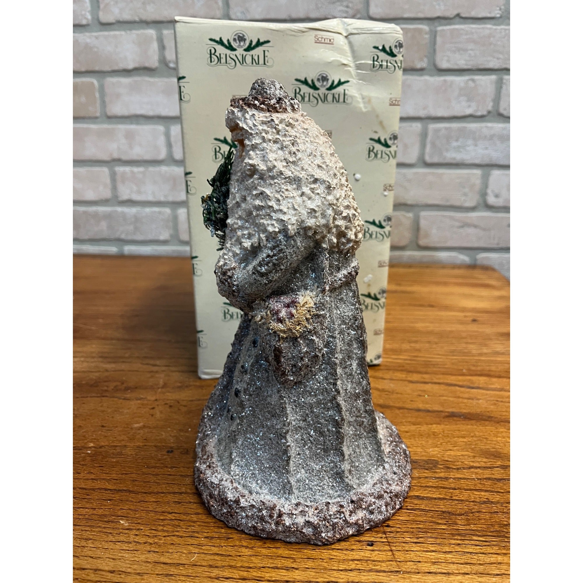 1993 Enesco Linda Baldwin Belsnickle Santa 9.25" Christmas Figure Limited #33040