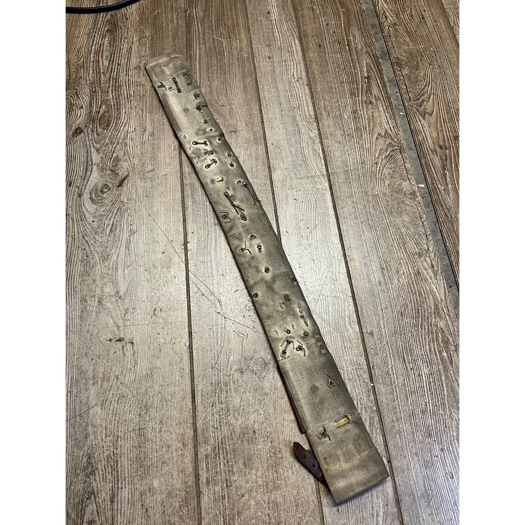 Original WW1 Hate Belt w/ 29 Badges Canvas British Commonwealth Military WWI