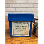 Vintage S. Sternau & Co. Penn. Syringe & Needle Sterilizer NOS NEW w/ Box