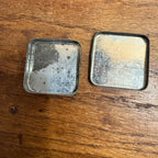 Vintage Ex Lax Sample Chocolate Laxative Metal Advertising Tin Pharmacy