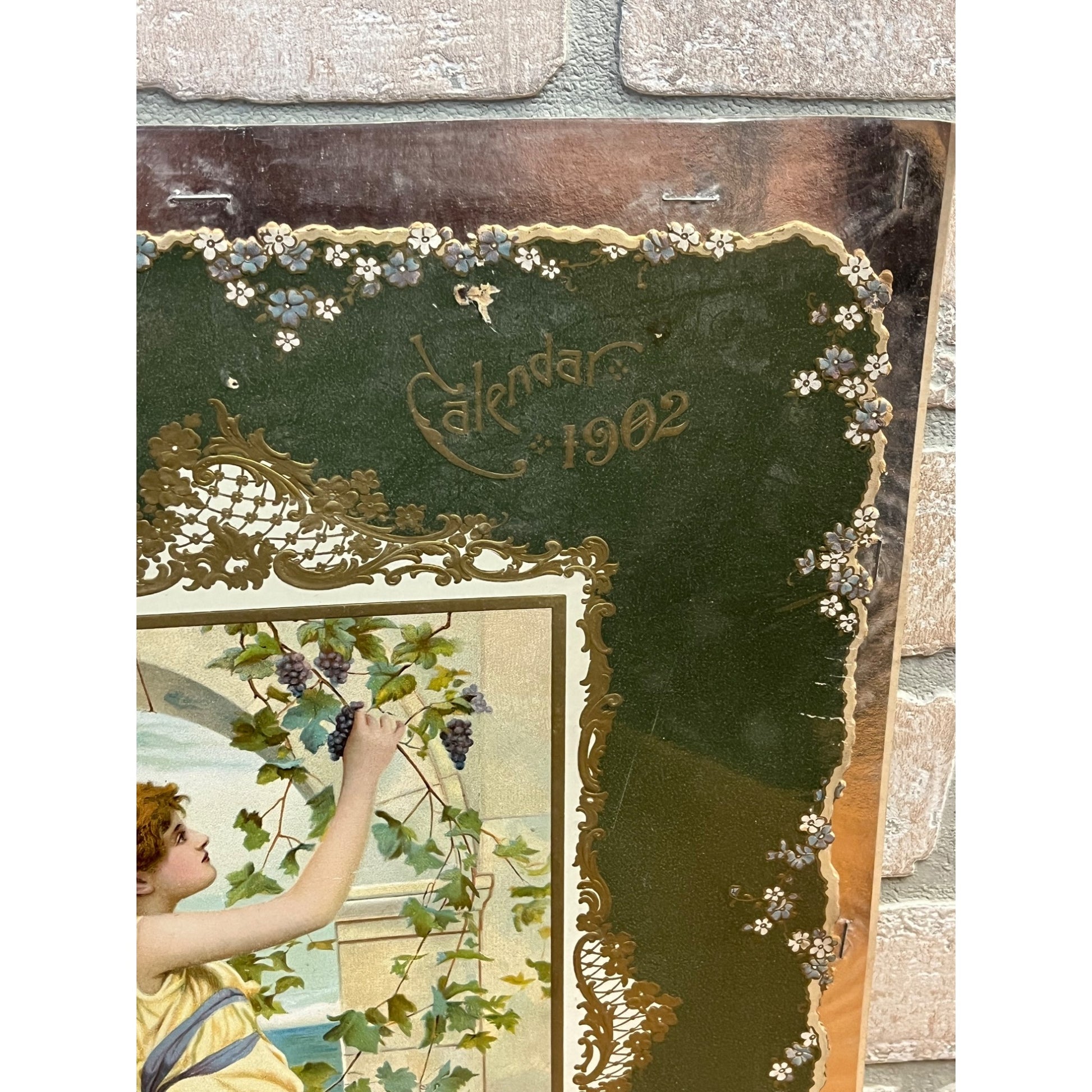 Antique Victorian 1902 Copeland & Ryder Shoes Jefferson Wis Advertising Sign