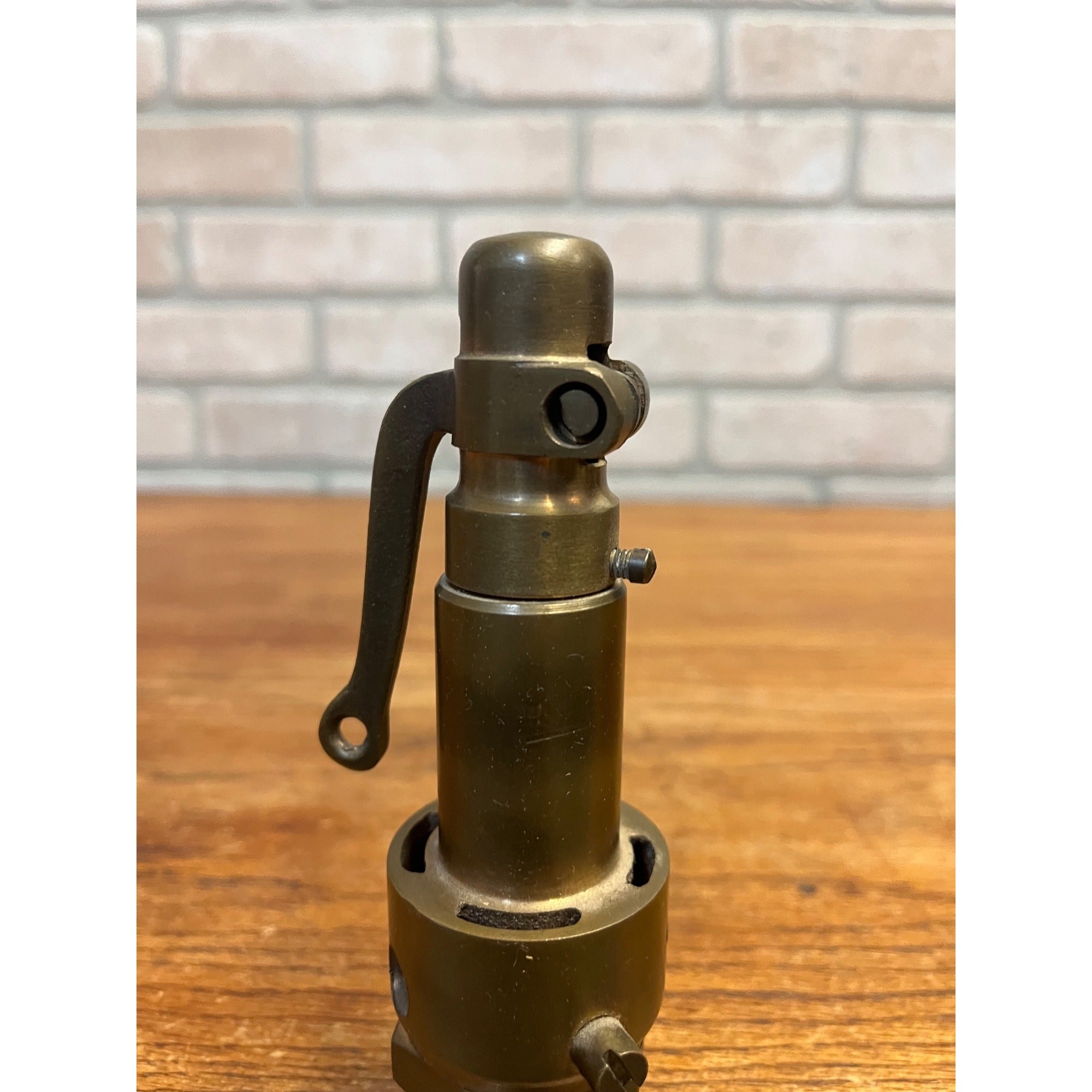 Antique Brass Pressure Relief Pop Blowoff Valve Railroad Steam Engine Locomotive