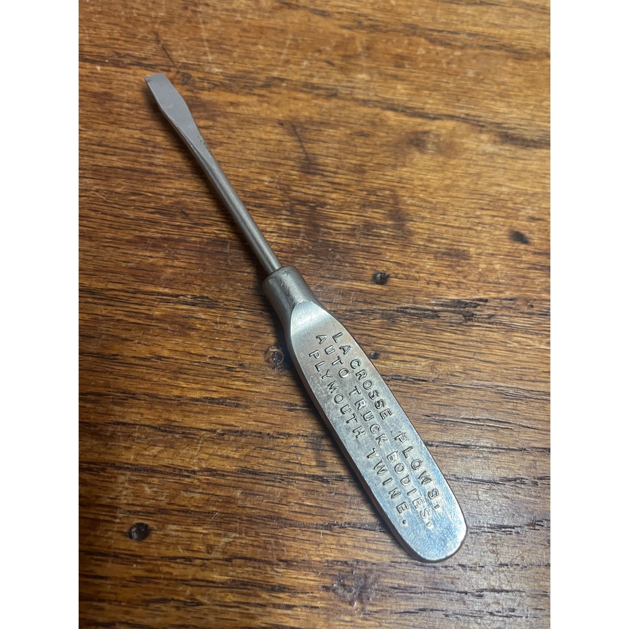 Vintage Lindsay Bros Minneapolis Plymouth Twine Lacrosse Plows Farm Screwdriver