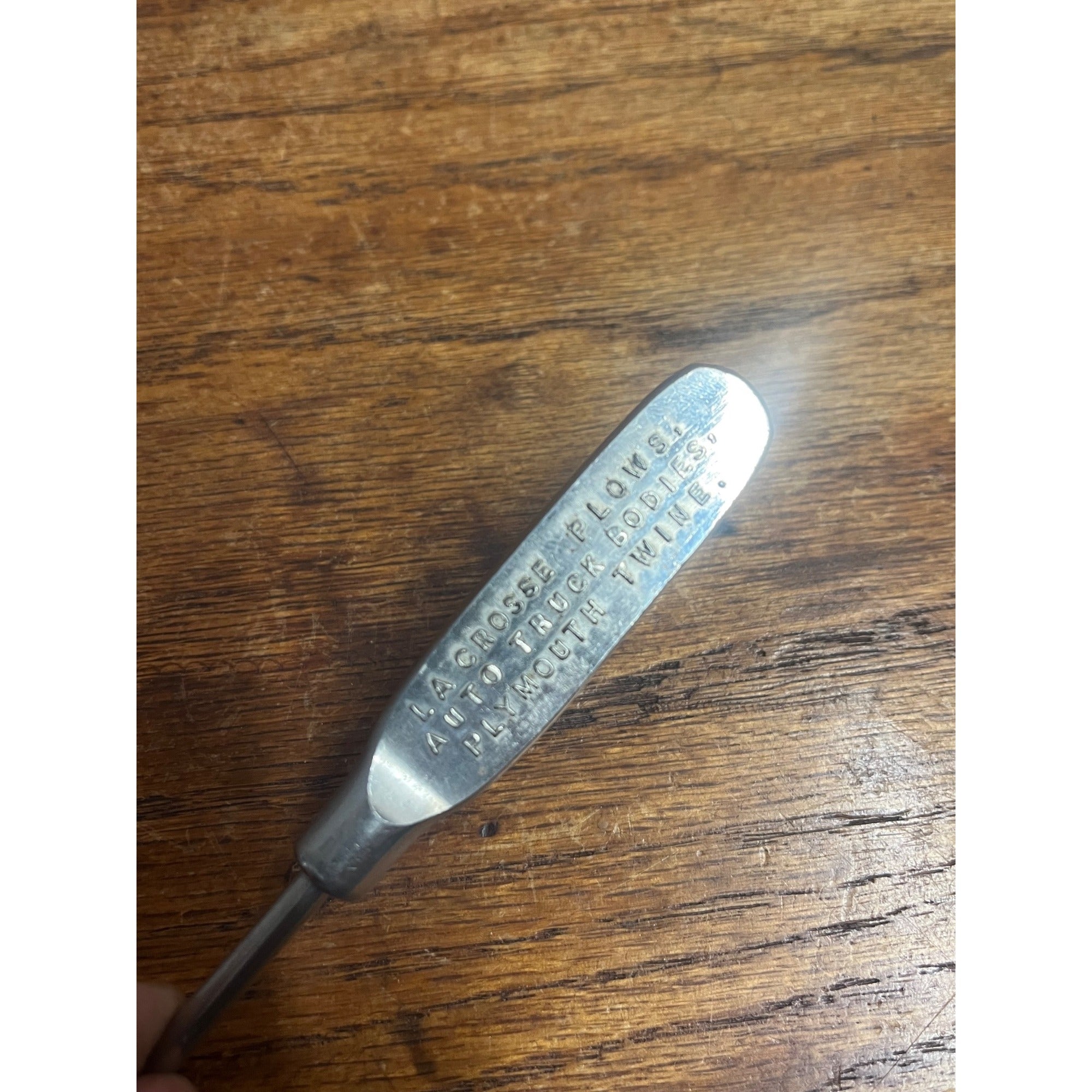 Vintage Lindsay Bros Minneapolis Plymouth Twine Lacrosse Plows Farm Screwdriver