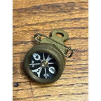 Vintage Marble's Gladstone Compass Pin Clip-On Hunting Camping Gear Military