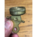 Vintage Marble's Gladstone Compass Pin Clip-On Hunting Camping Gear Military