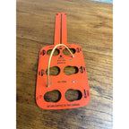 Vintage c1914 Orange Crush Soda Bottle 6-Back Carrier Masonite RARE SCARCE