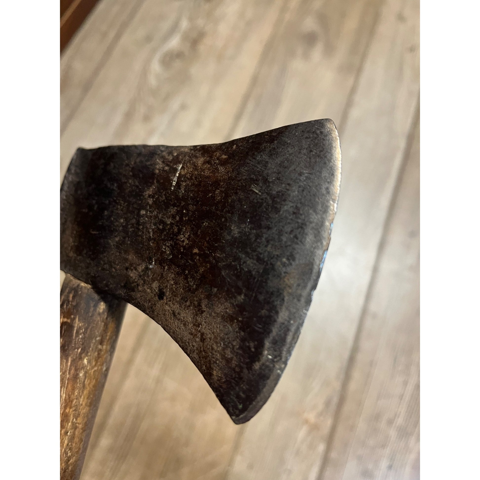 Vintage Hunt Tool Co, Charlestown Small Axe Hatchet w/ Wood Handle
