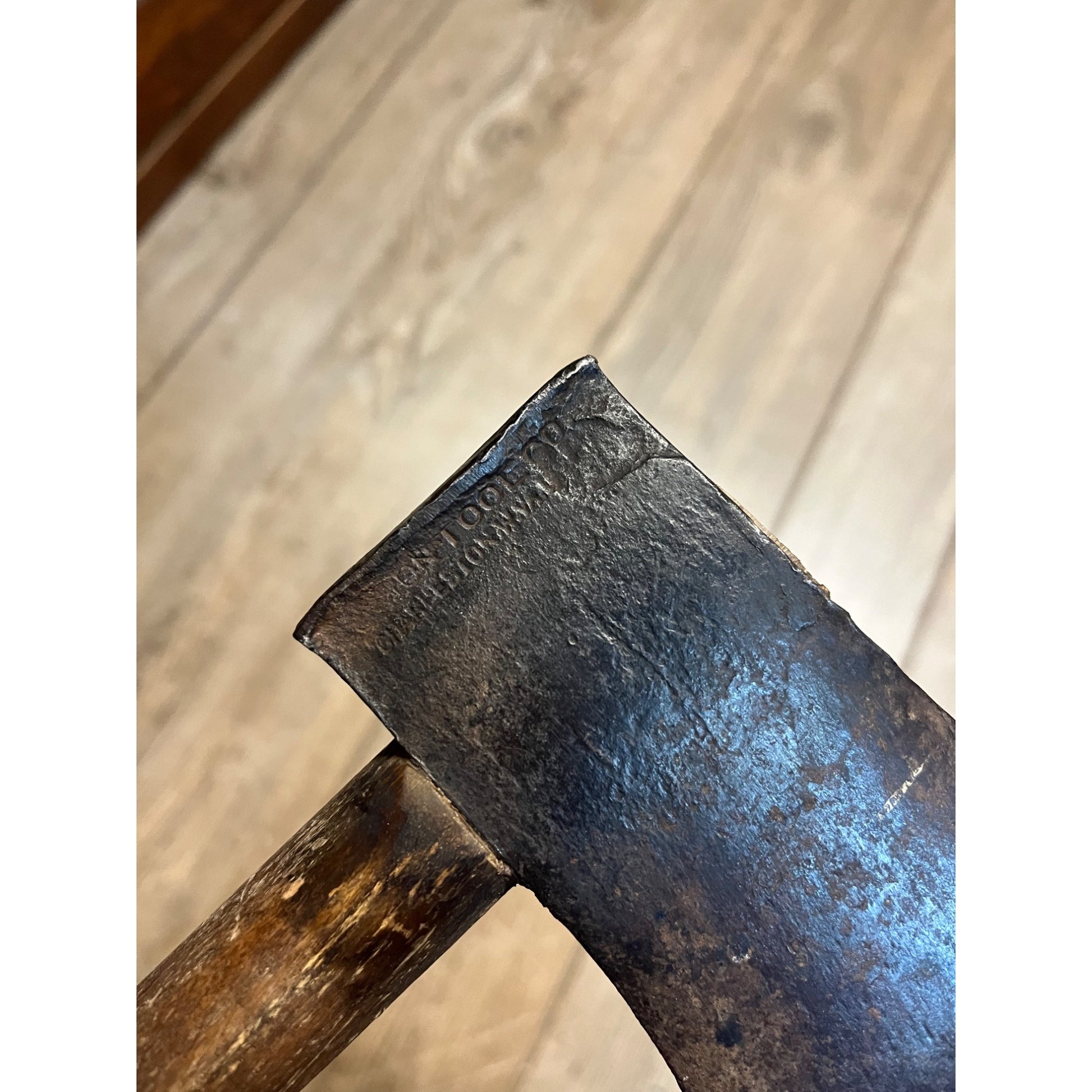 Vintage Hunt Tool Co, Charlestown Small Axe Hatchet w/ Wood Handle