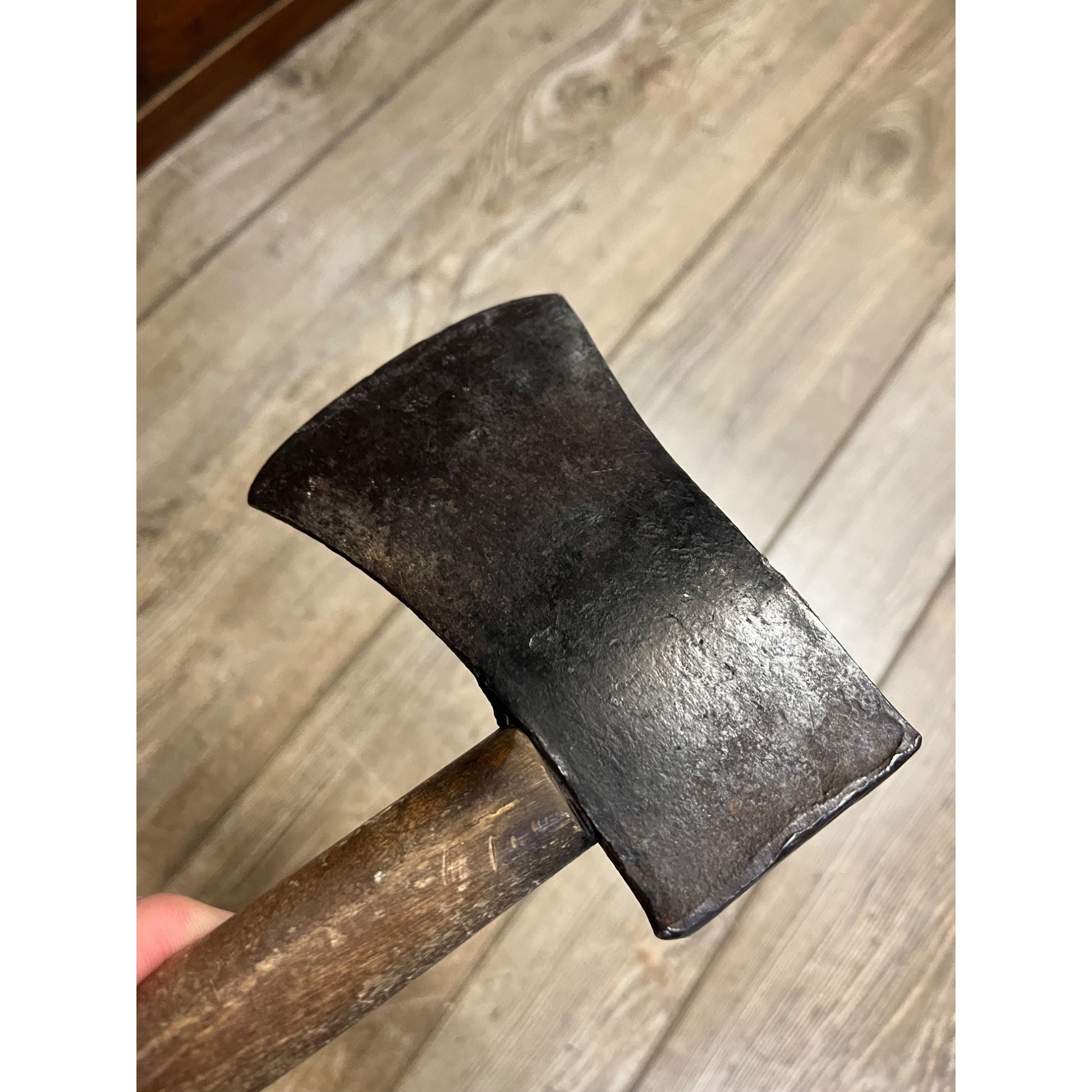 Vintage Hunt Tool Co, Charlestown Small Axe Hatchet w/ Wood Handle