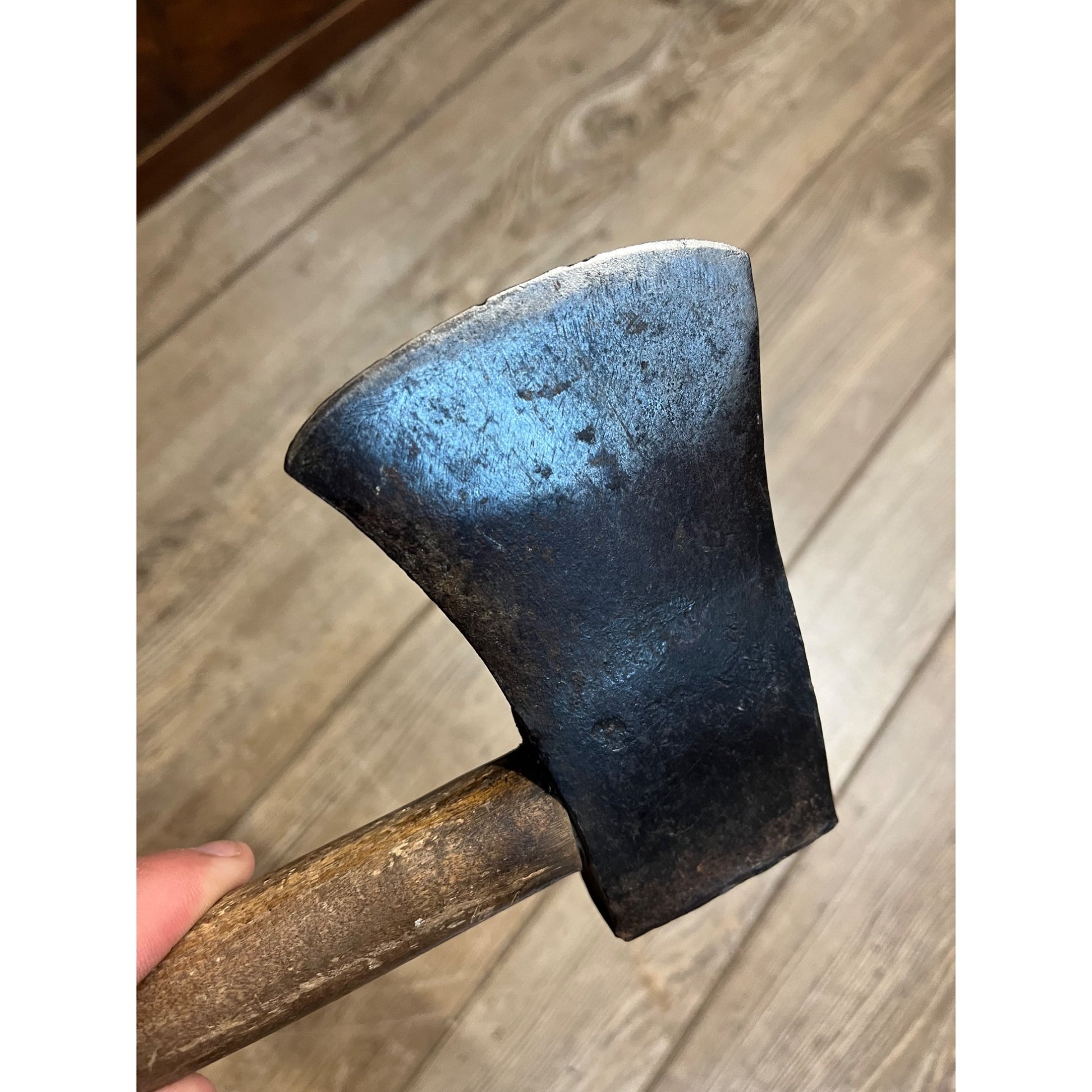 Vintage Hunt Tool Co, Charlestown Small Axe Hatchet w/ Wood Handle