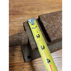 Antique Vintage Bench Anvil Tinsmith Machinist Jeweler Leather w/ Horn