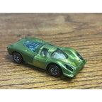 Vintage Hot Wheels Redline 1969 Porsche 917 Lime Yellow - Very Good