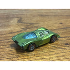 Vintage Hot Wheels Redline 1969 Porsche 917 Lime Yellow - Very Good