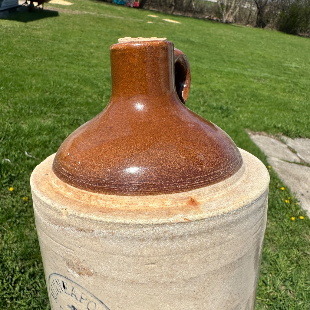 Red Wing 1 Gallon Minneapolis Drug Company Advertising Jug