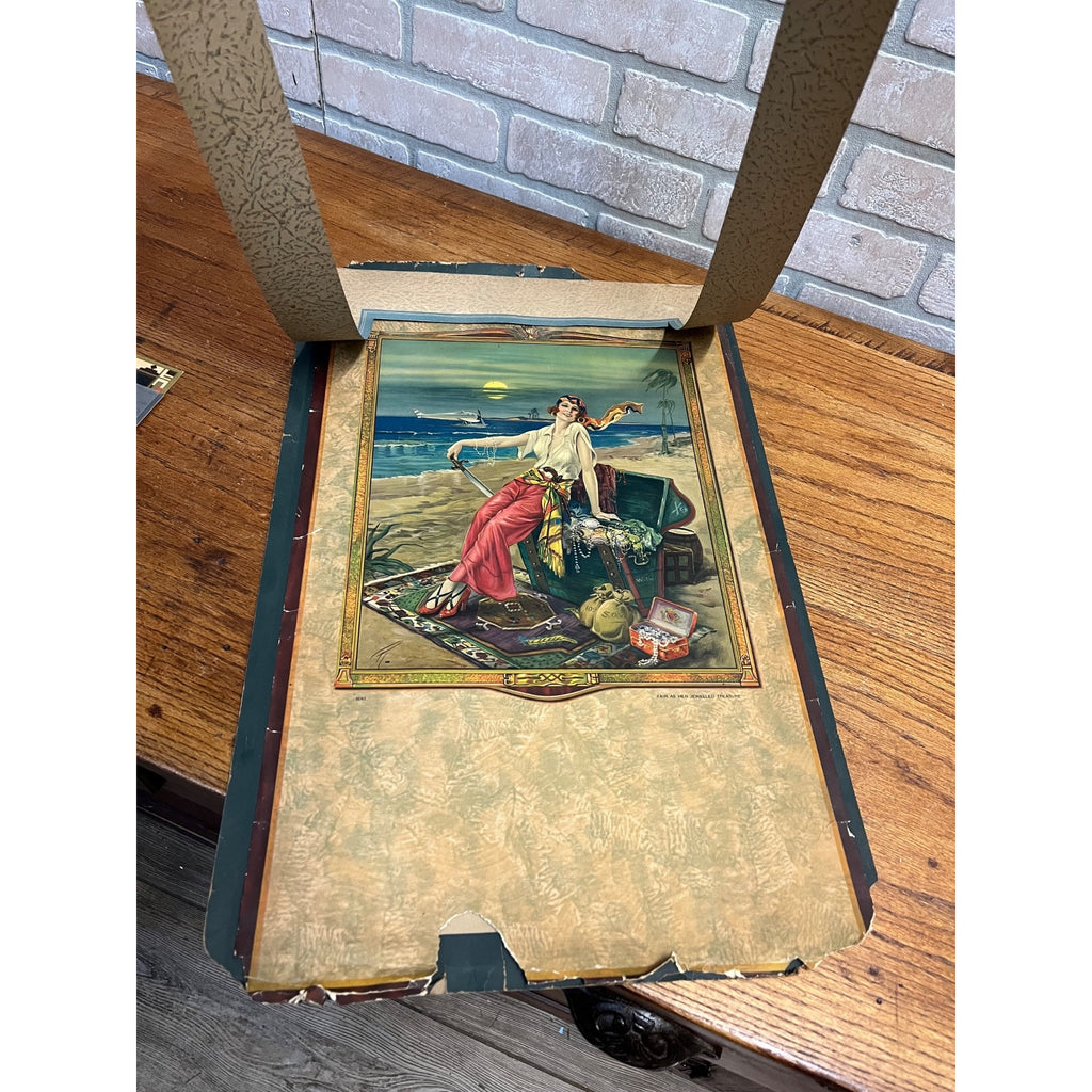 Vintage Art Deco Flapper Girl Lot (3) Litho Prints Artist R. Wilson Hammell