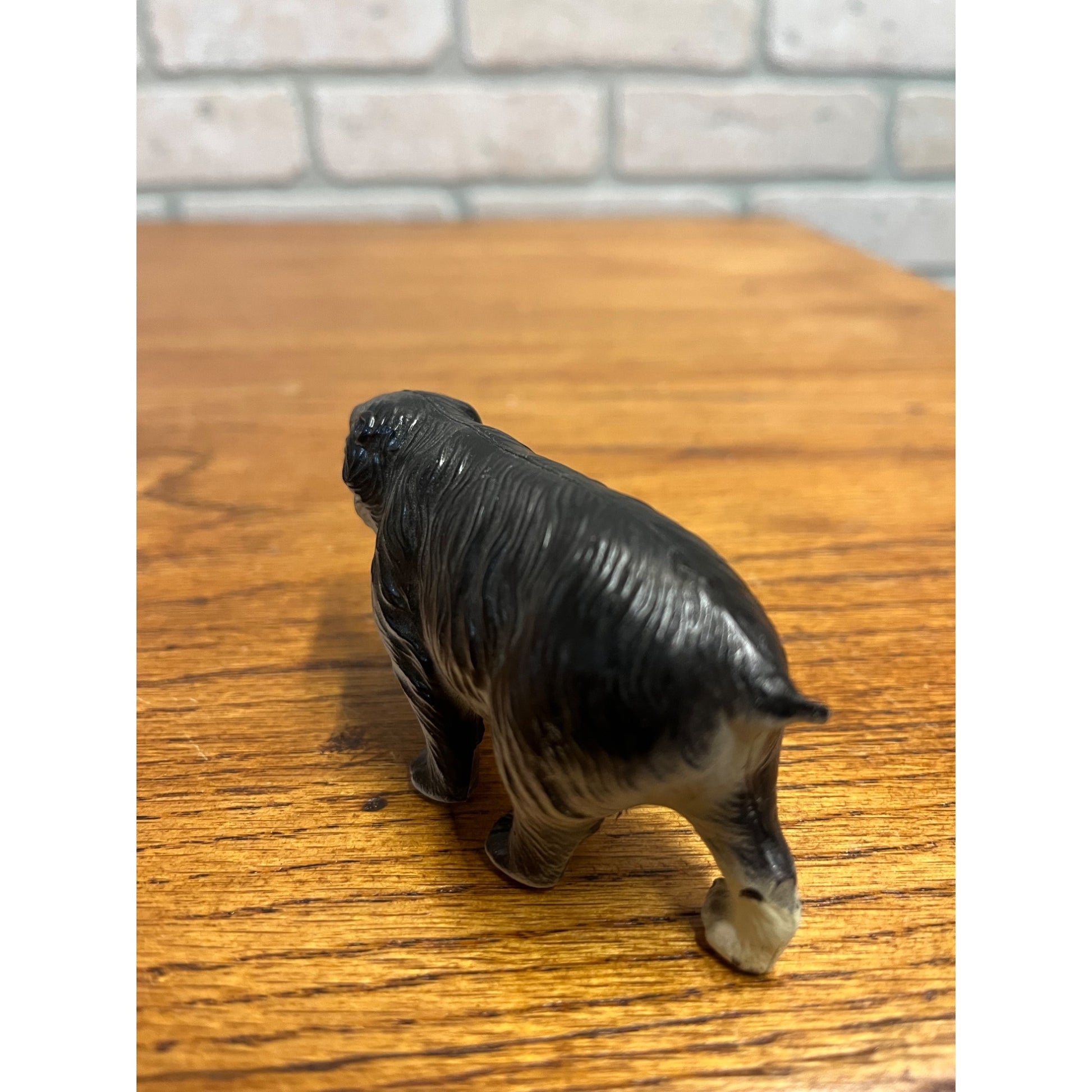 Vintage Dogs Dog Celluloid Toy Christmas Putz Decoration Ornaments Lot (2)