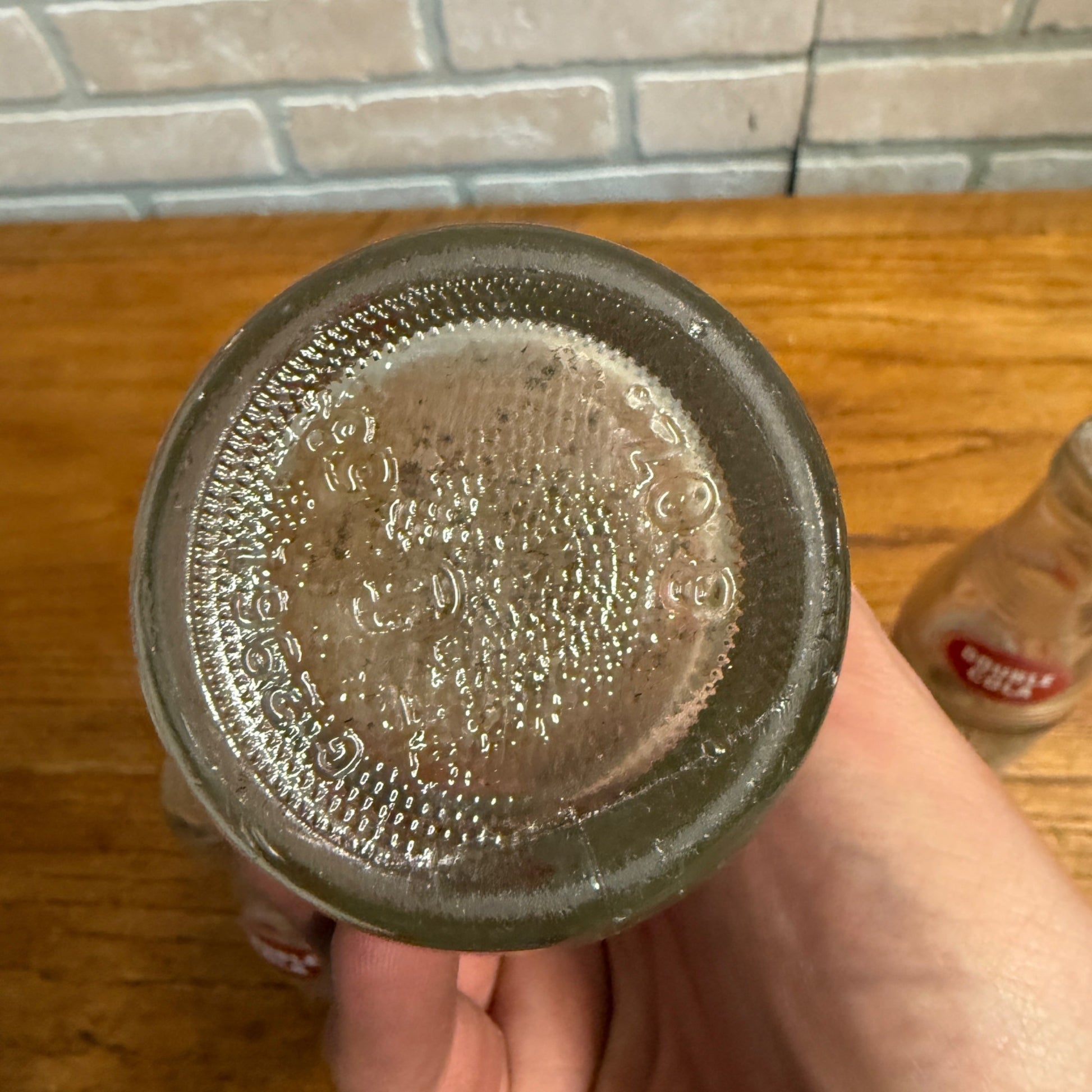 (3) Double Cola Red ACL glass Soda Bottles Lot