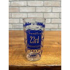 Vintage 1948 Gamble’s Department Store 23rd Anniversary Measuring Glass