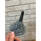 Antique Primitive Grey Graniteware Enamelware Funnel Canning Farmhouse Kitchen Decor