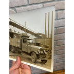 Original 1920s J. Coyle Transportation Co. 1/2 Ton Truck Promotional Photograph