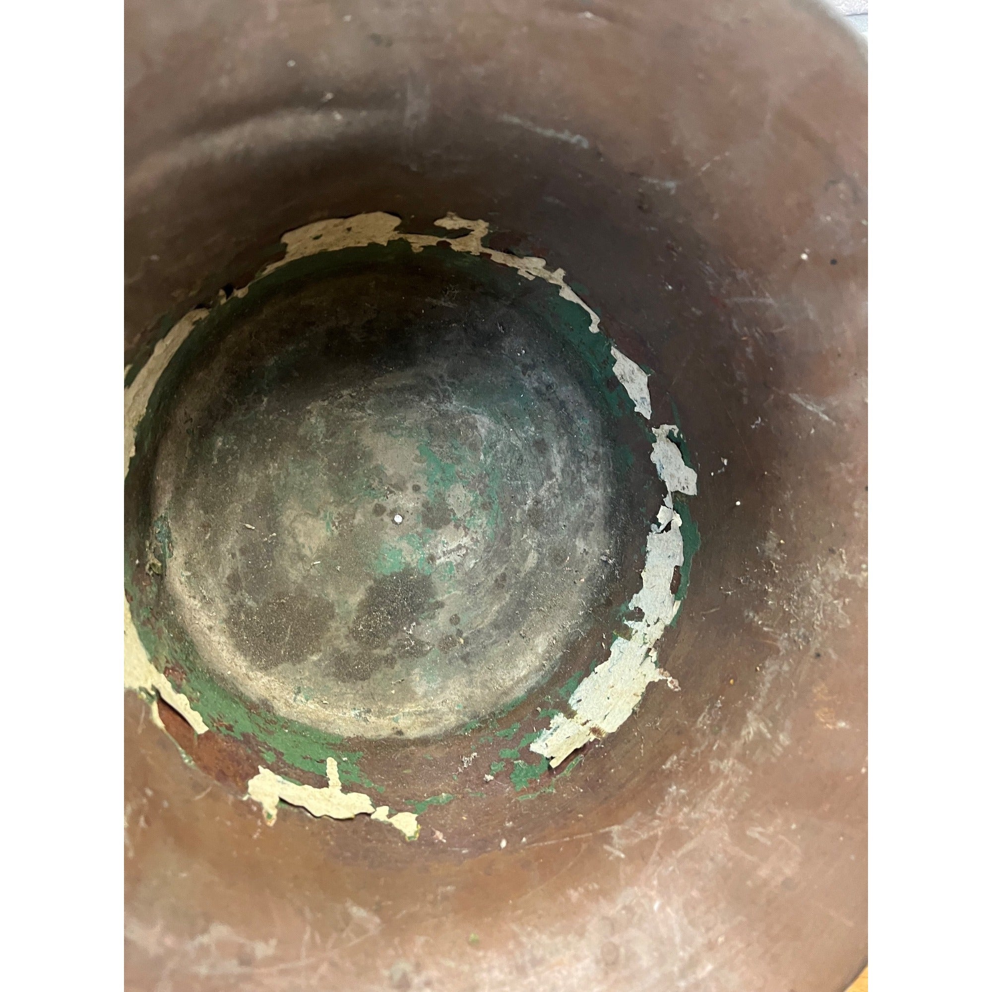 Vintage Copper Top Hat Millinery Drying Mold Form Hatmaker Block Primitive