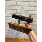 Antique 1900s H. Chapin No. 240 Handled Plow Plane Woodworking Tool