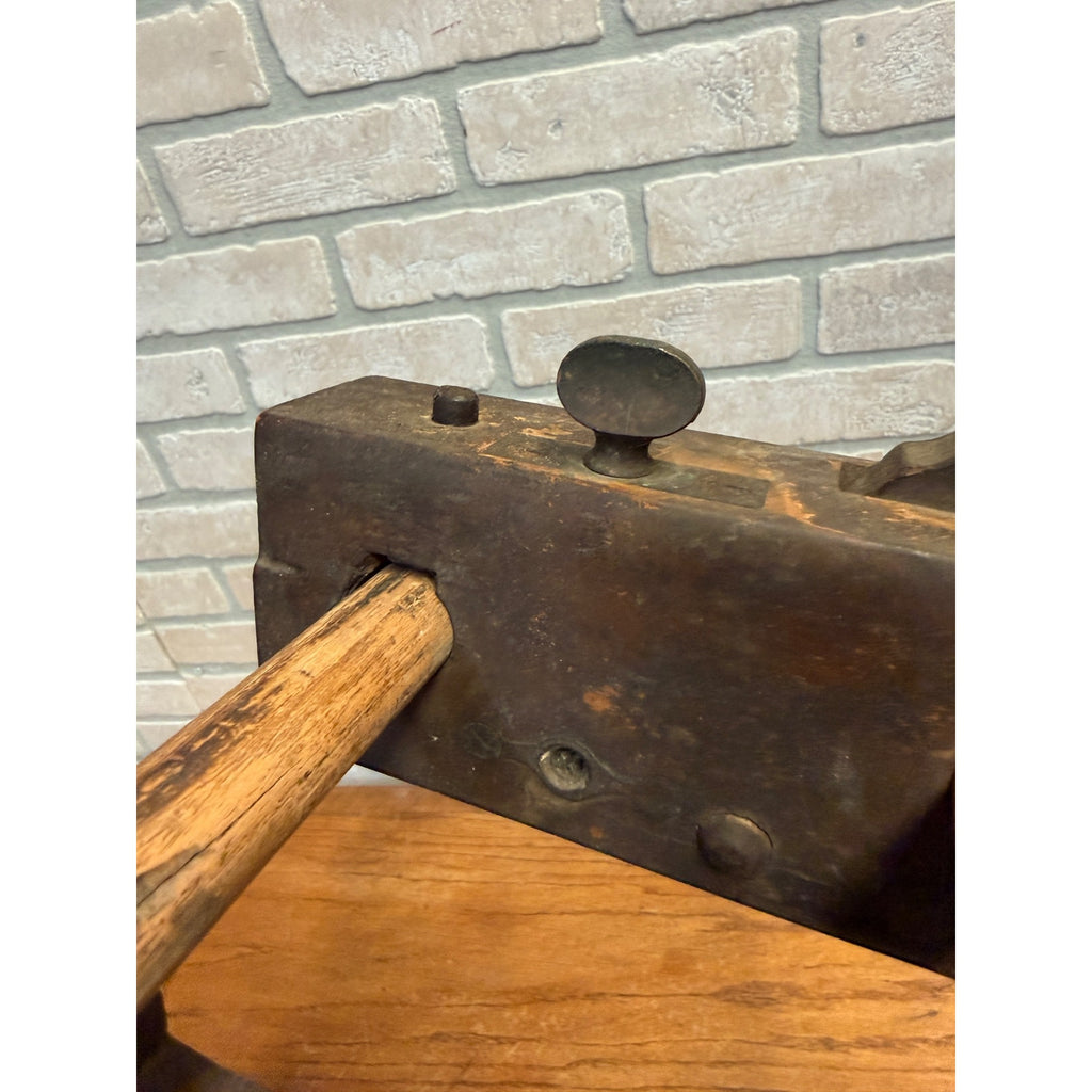 Antique 1900s H. Chapin No. 240 Handled Plow Plane Woodworking Tool