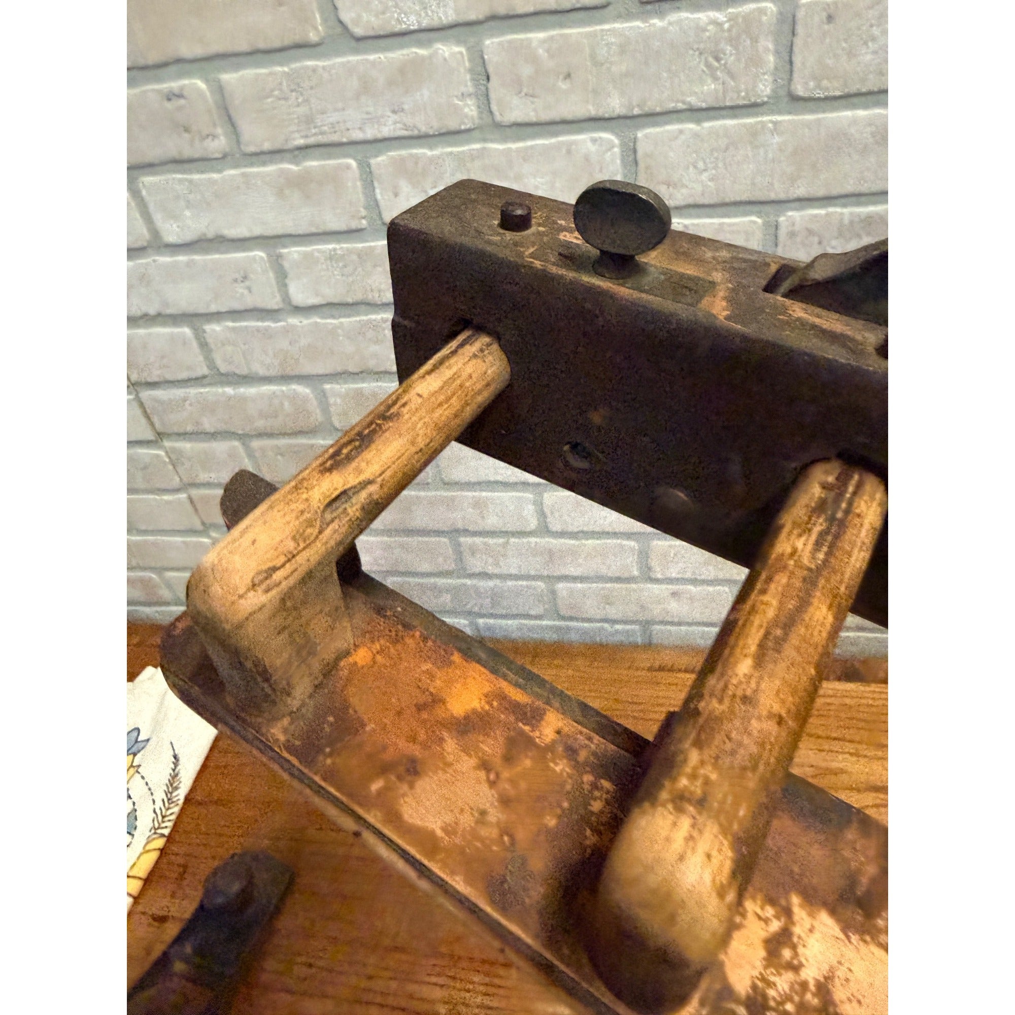 Antique 1900s H. Chapin No. 240 Handled Plow Plane Woodworking Tool