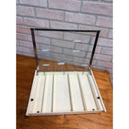 Vintage Gillette Counter Glass Top Razor and Blade Store Display Case