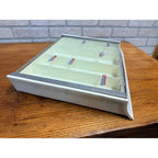 Vintage Gillette Counter Glass Top Razor and Blade Store Display Case