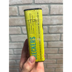 Vintage 1950s Halsam Comet Checkers Embossed Wood Unopened NOS Box Can