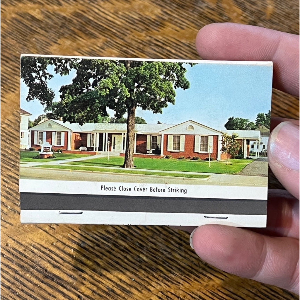 Vintage Full Matchbook Advertising - Kohls Company Funeral Home - Waupun, Wis.