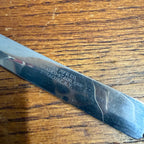 Single Burns Mfg Co Bakelite Handle Serrated Edge Stainless Steak Knife Knives