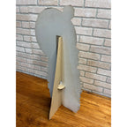 RARE Vintage 1960s Coca Cola Santa Christmas Tree Advertising Sign Diecut Promo