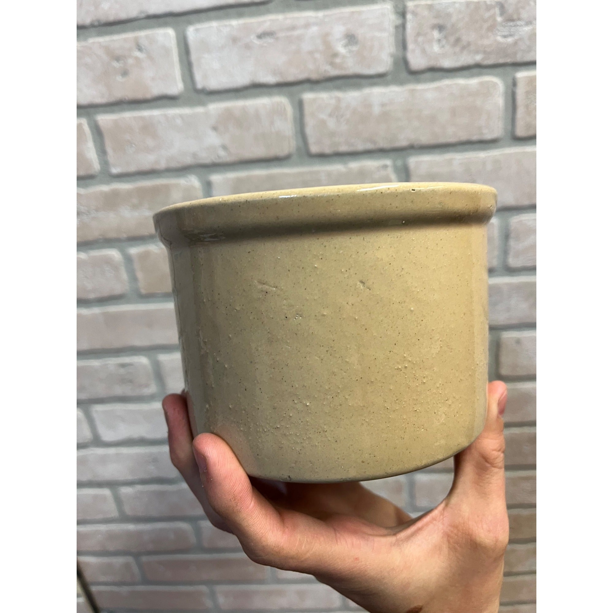 Vintage Verifine Dairy Sweet Cream Butter Stoneware Crock