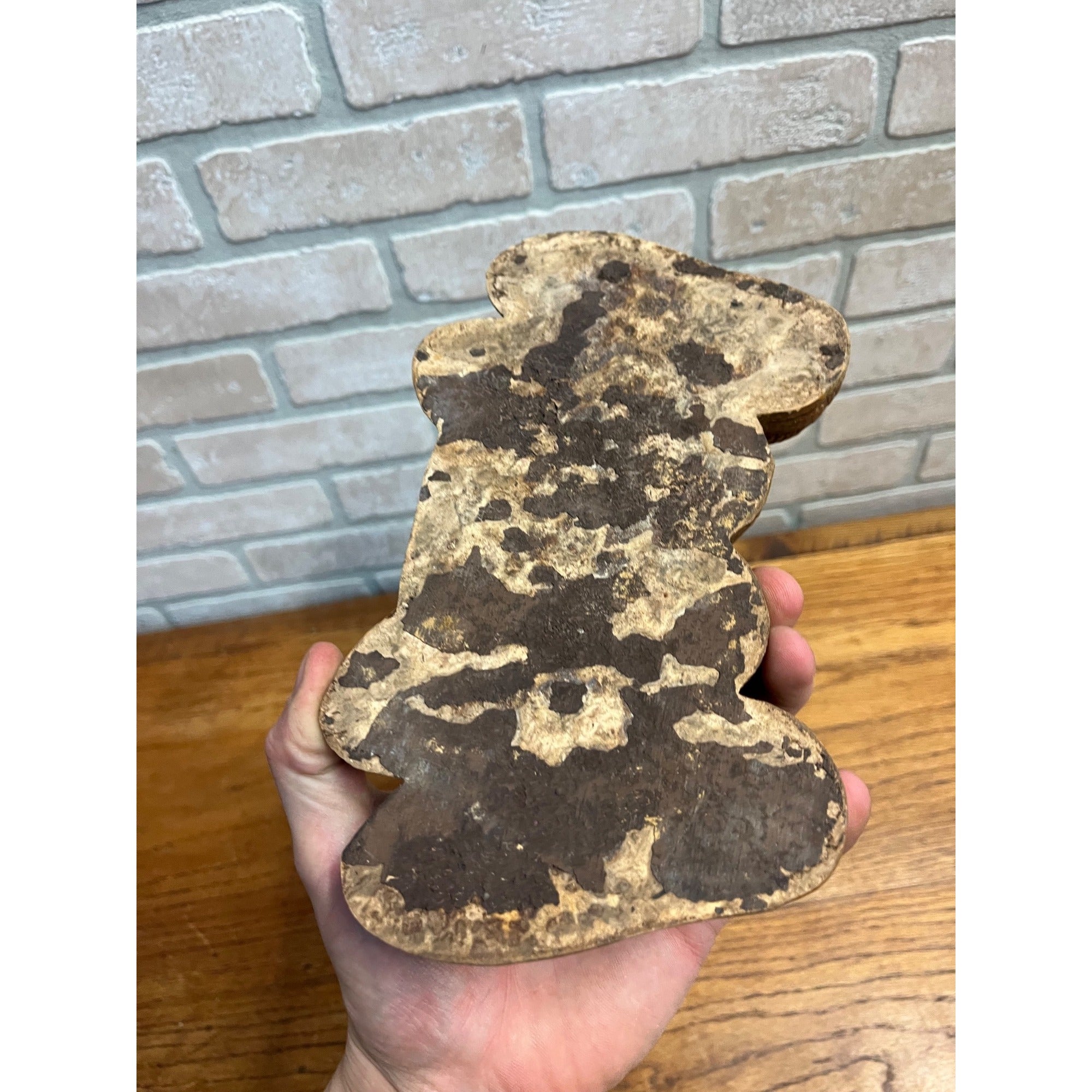 Vintage Smoking Pipe & Matchbook Holder Syroco Style Ornawood Shoes Moccasins