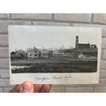 New Holstein Marytown Wisconsin Catholic Church Fire 1907 RPPC Photo Postcard