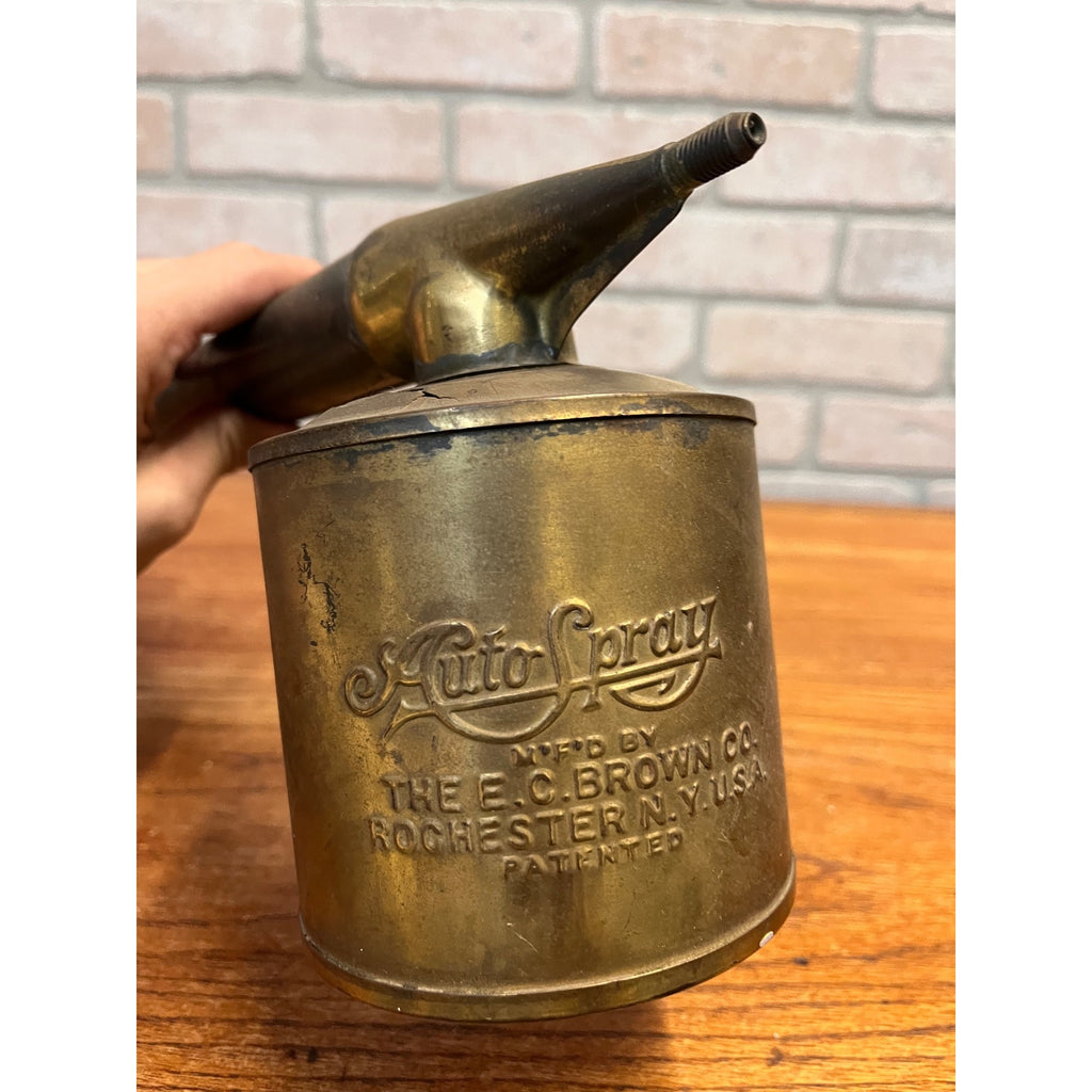 Antique Vintage 1900s Brass Spray Duster Brass Insect Bug Sprayer Garden Dusting