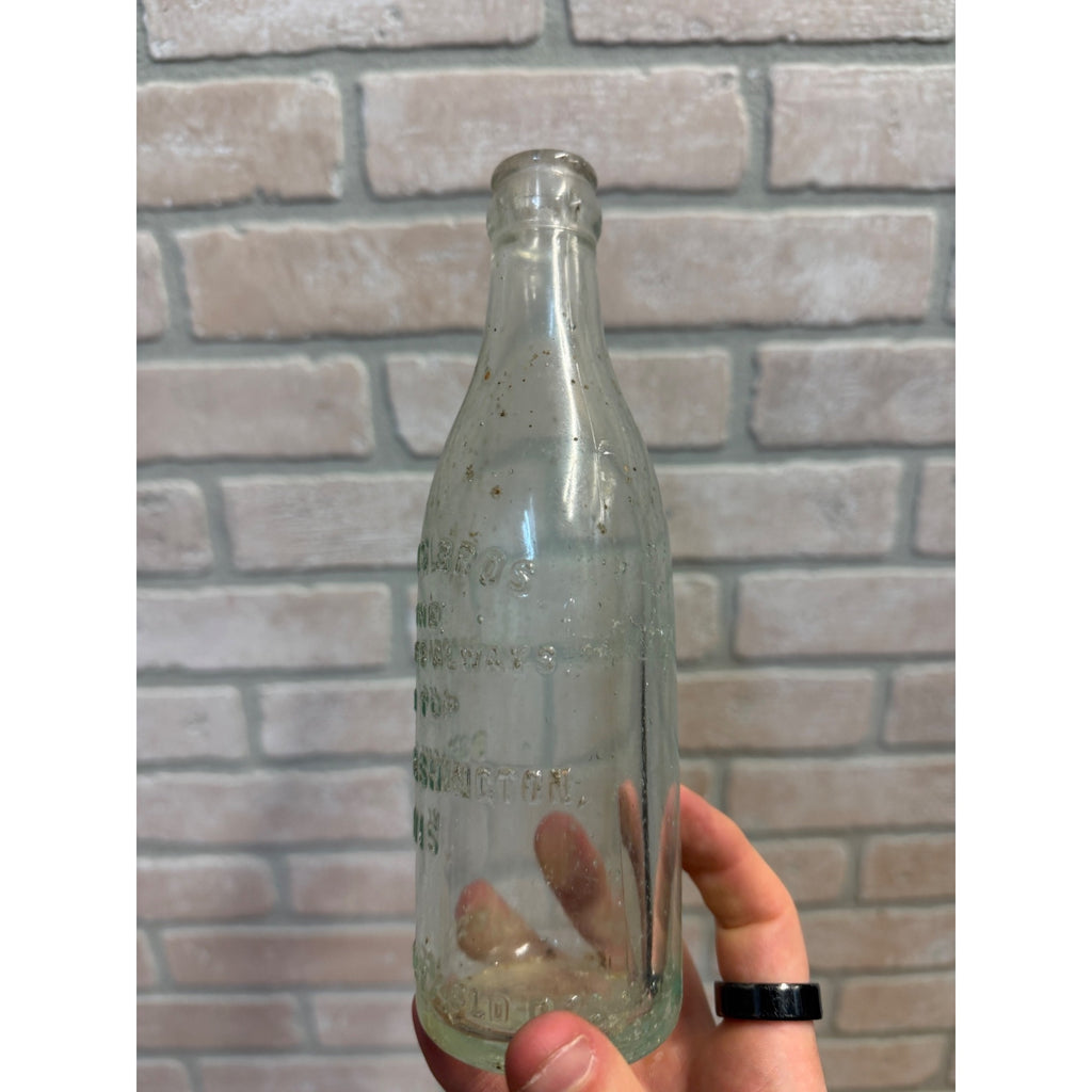 Schils Bros 1920's Pop Bottle Port Washington, Wisconsin Pop That's On Top