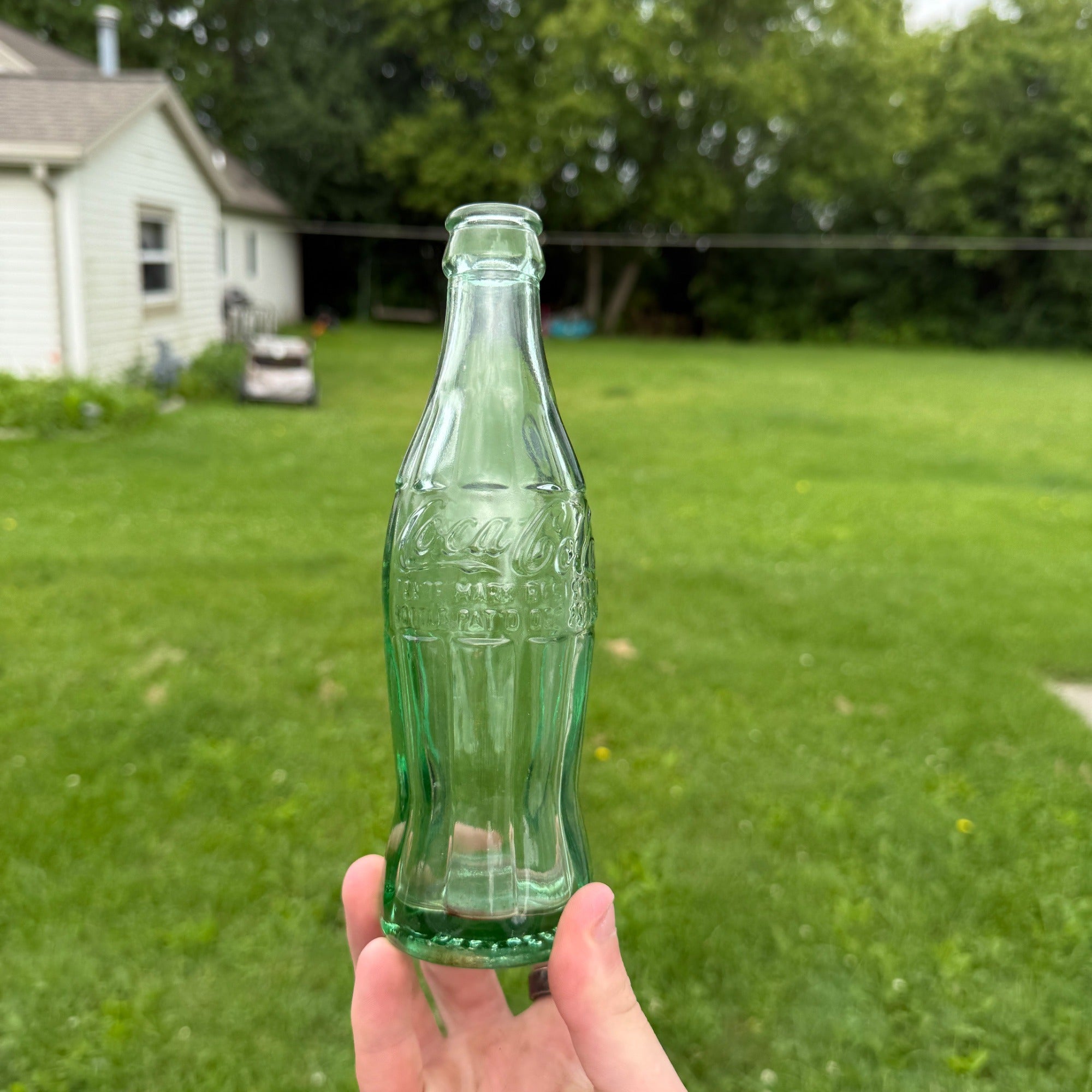Vintage Coca Cola 6oz Hobbleskirt Bottle~ Aberdeen SD - Christmas Dec 25 1923
