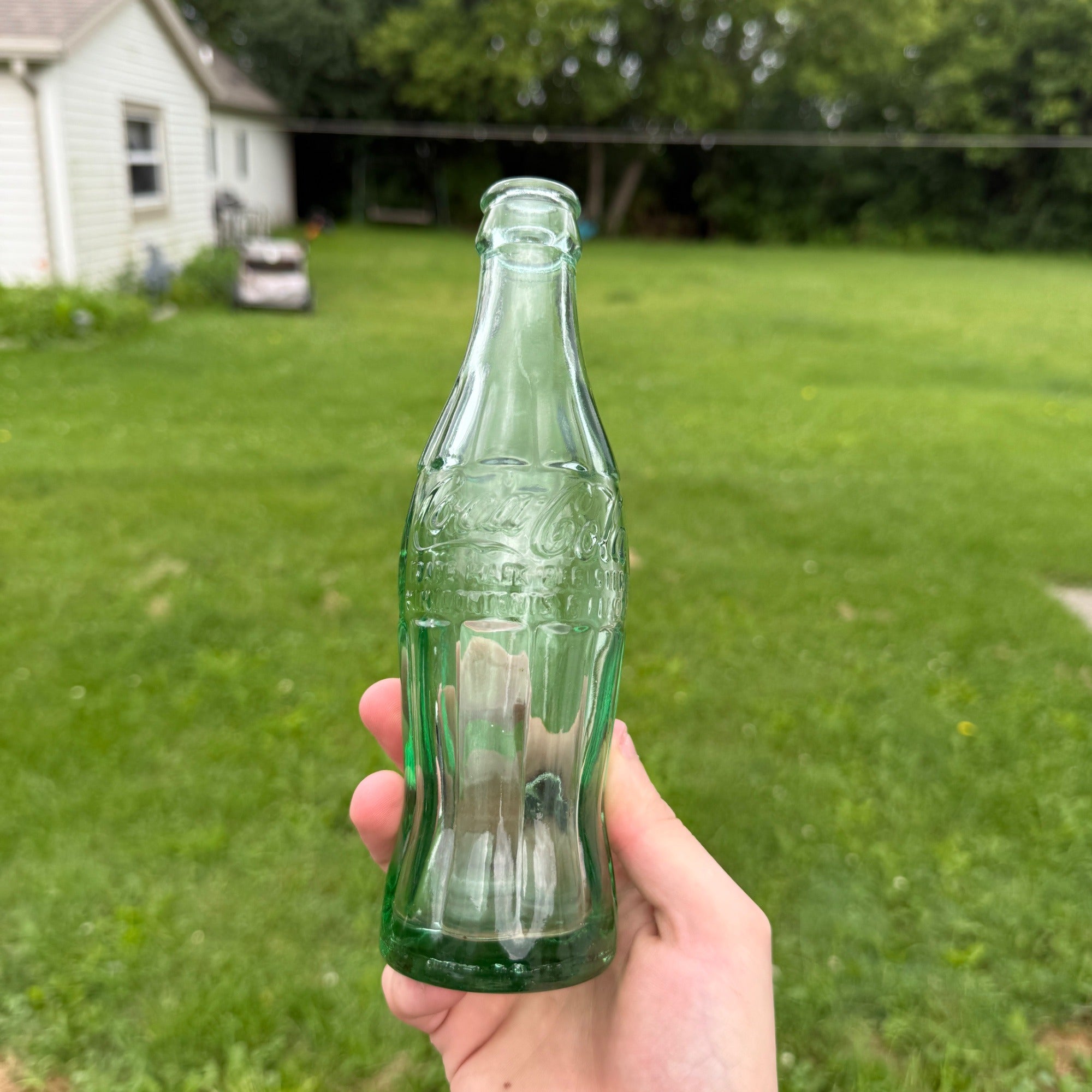 Vintage Coca Cola 6oz Hobbleskirt Bottle~ Aberdeen SD - Christmas Dec 25 1923