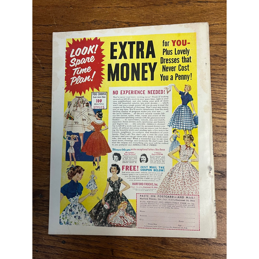 Vintage Confidential Confessions Magazine May 1955 Teen Pulp Fiction Romance Dating