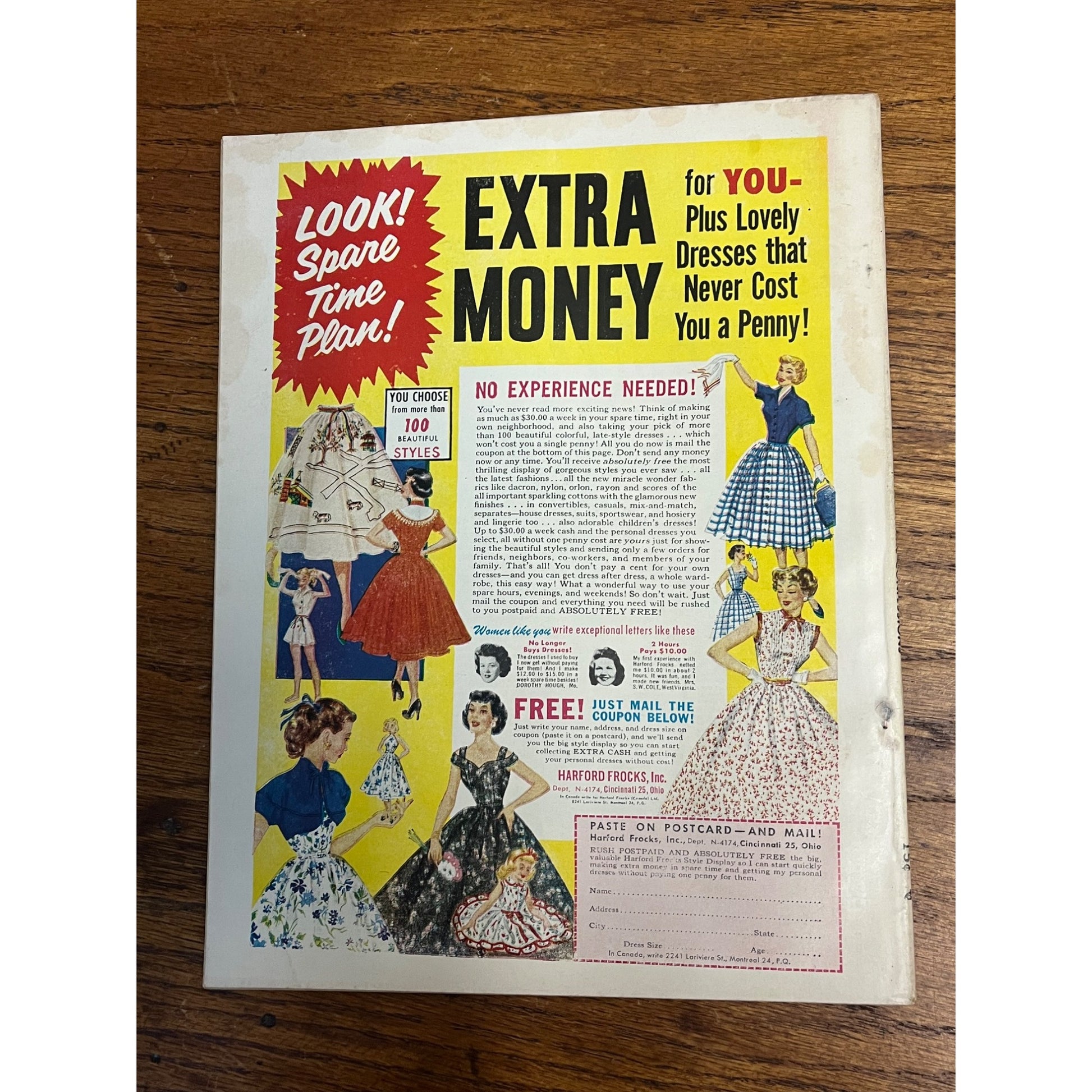 Vintage Confidential Confessions Magazine May 1955 Teen Pulp Fiction Romance Dating