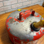 Vintage Lawn Boy 2 1/2 Gallon Metal Fuel Gas Gasoline Can As-Is