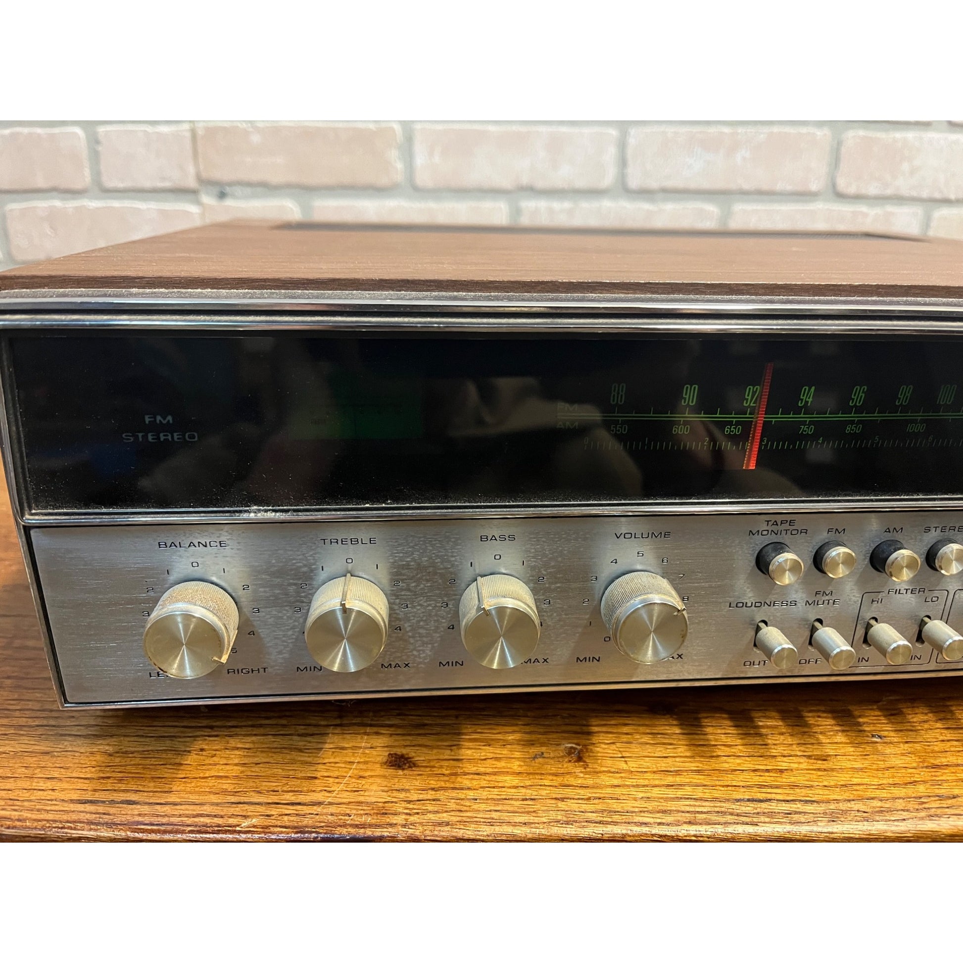Vintage Sylvania Stereo Receiver Model Cr-2742 Tested Working Very Nice