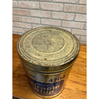 Vintage Kraft Miracle Whip 4 Gallon Metal Empty Advertising Can