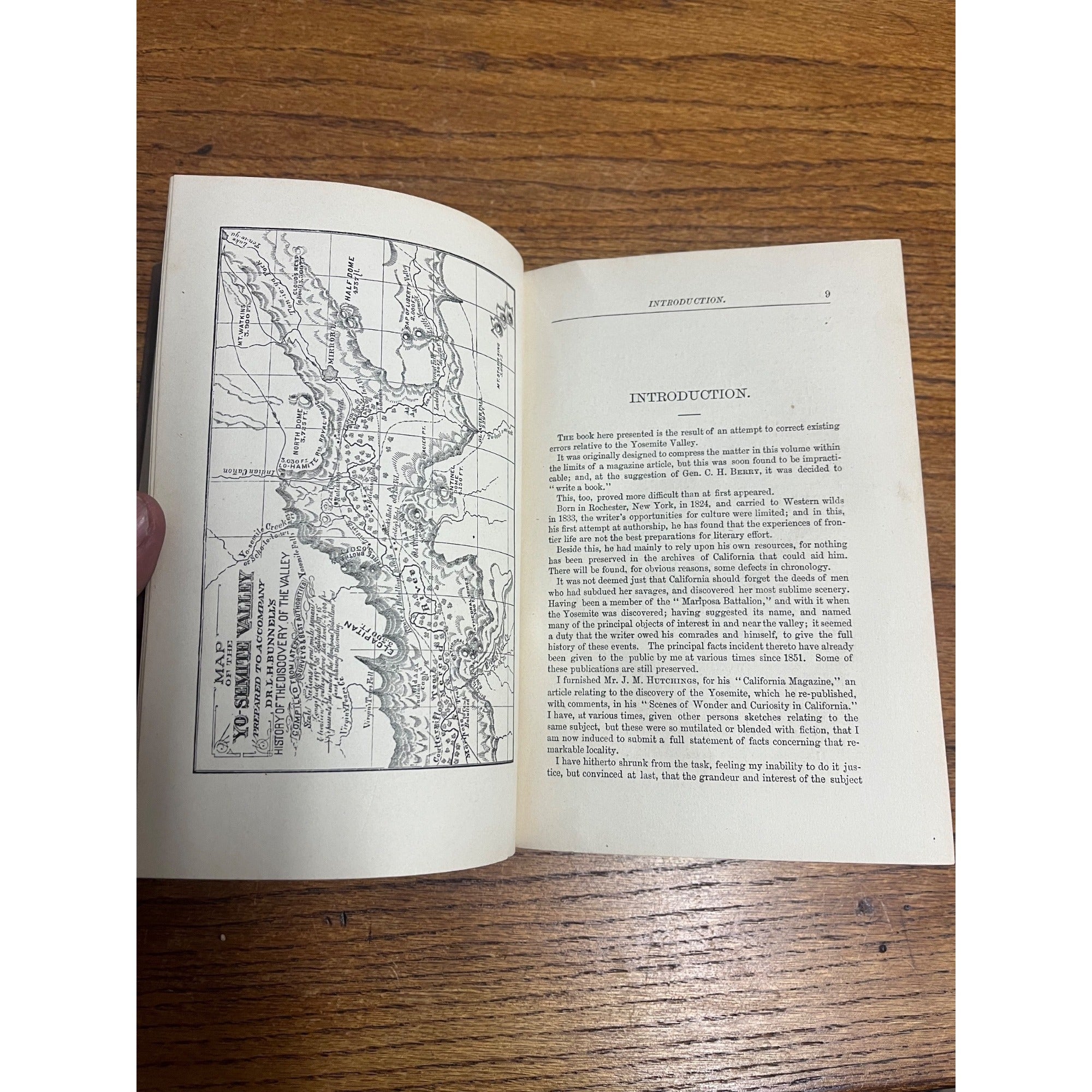 1880 Discovery of The Yosemite & Indian War 1851 1st Ed Book Lafayette Bunnell