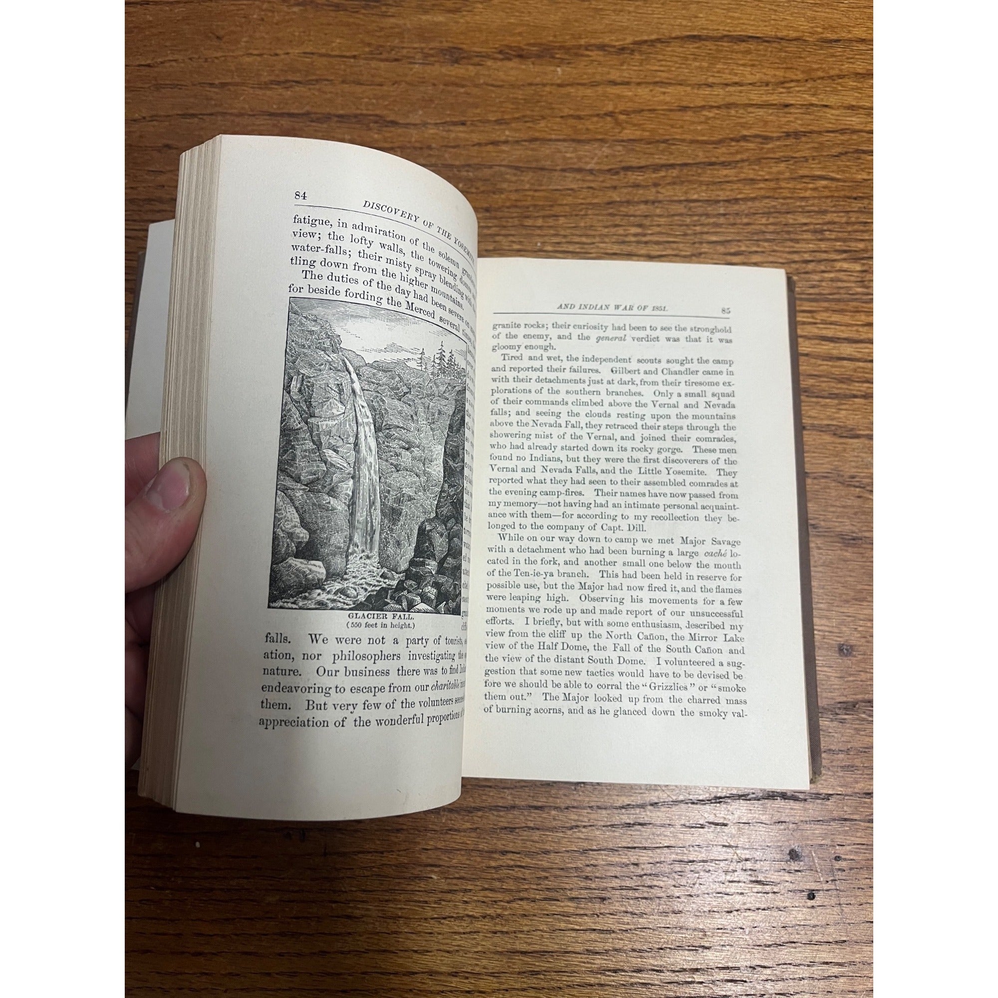 1880 Discovery of The Yosemite & Indian War 1851 1st Ed Book Lafayette Bunnell