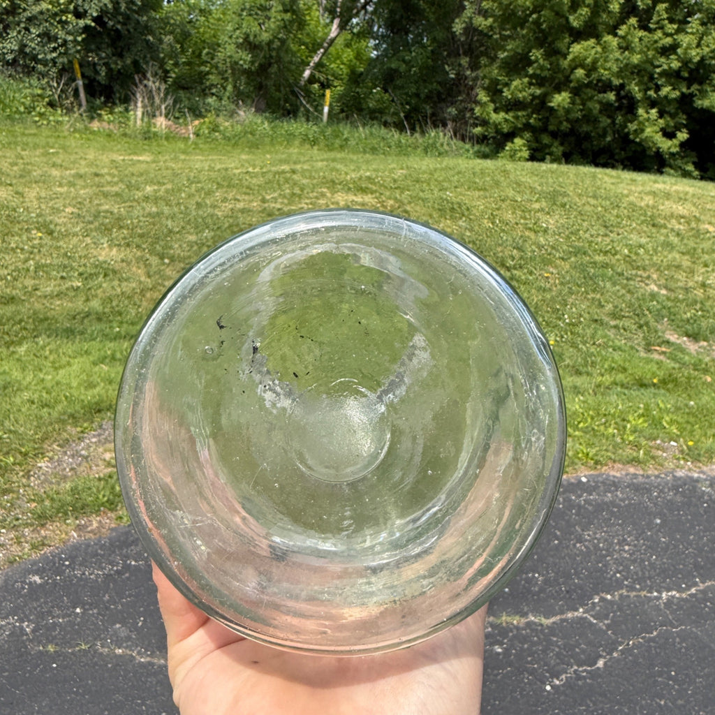 Vintage Mason Jar Patent Nov. 30th 1858 Clear Half Gallon Bold Marking